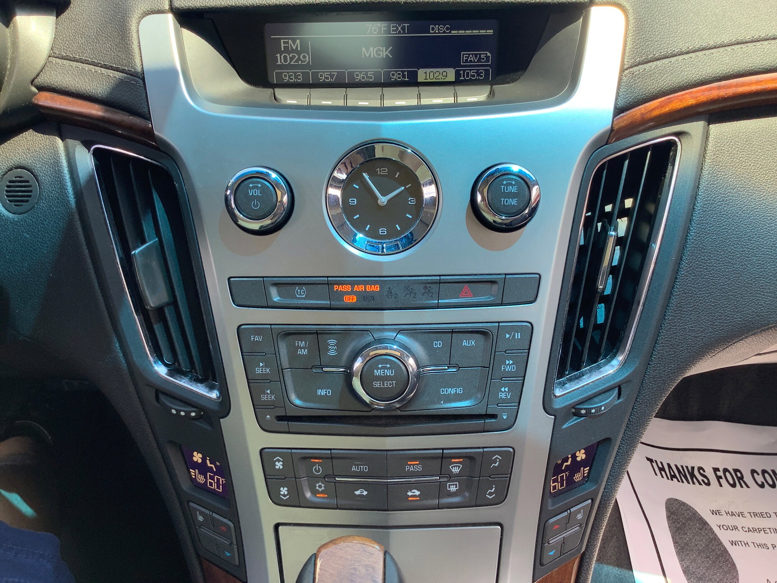 Used 2011 Cadillac CTS Luxury AWD/4WD image 18
