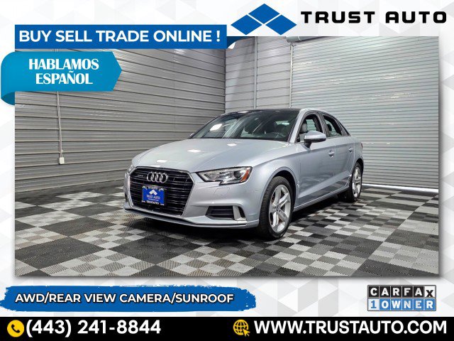 Used 2018 Audi A3 2.0T Premium