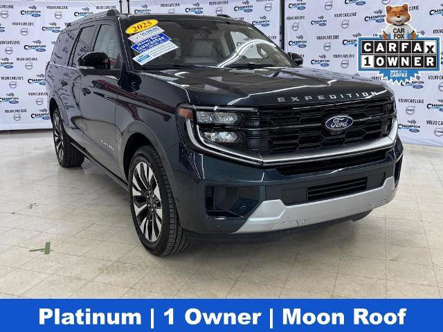 Certified 2025 Ford Expedition Max Platinum w/ Driver's Package AWD/4WD image 1