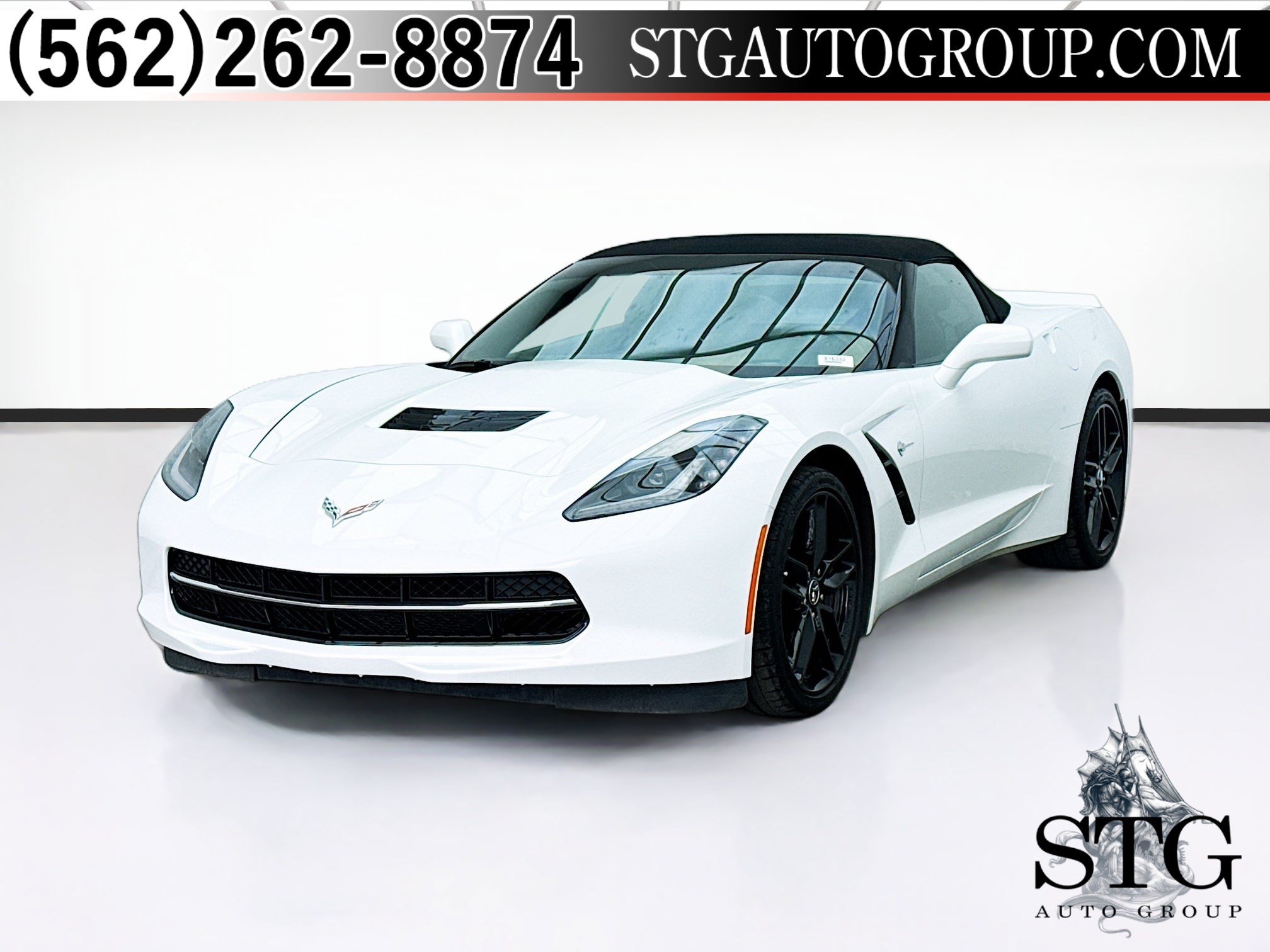 Used 2014 Chevrolet Corvette Stingray Convertible w/ 2LT Preferred Equipment Group RWD image 1