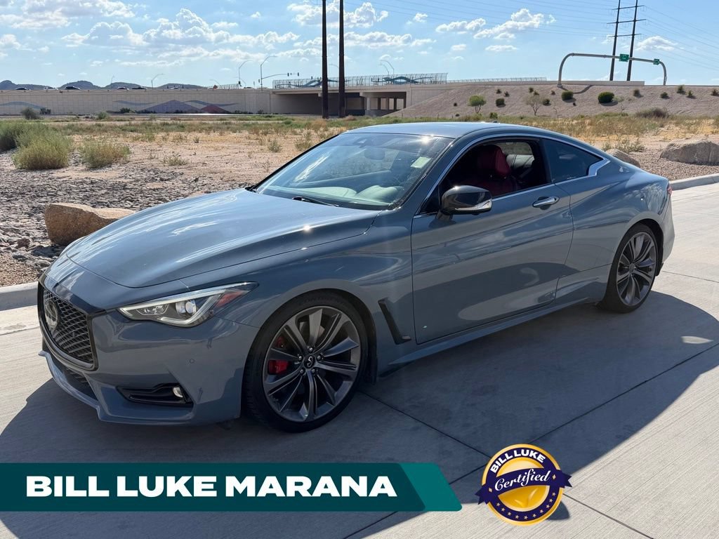 Used 2022 INFINITI Q60 Red Sport 400 w/ Cargo Package