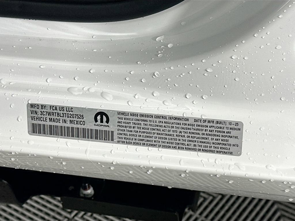 New 2026 RAM 3500 Tradesman w/ Chrome Appearance Group image 18