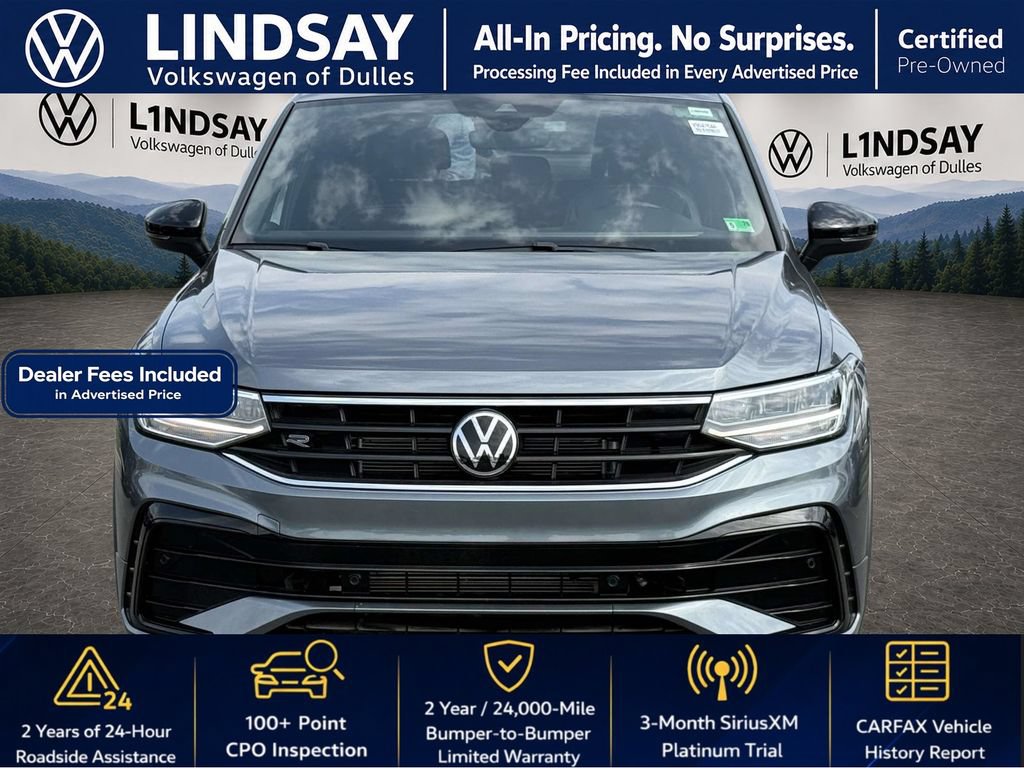 Certified 2022 Volkswagen Tiguan SE R-Line AWD/4WD image 3