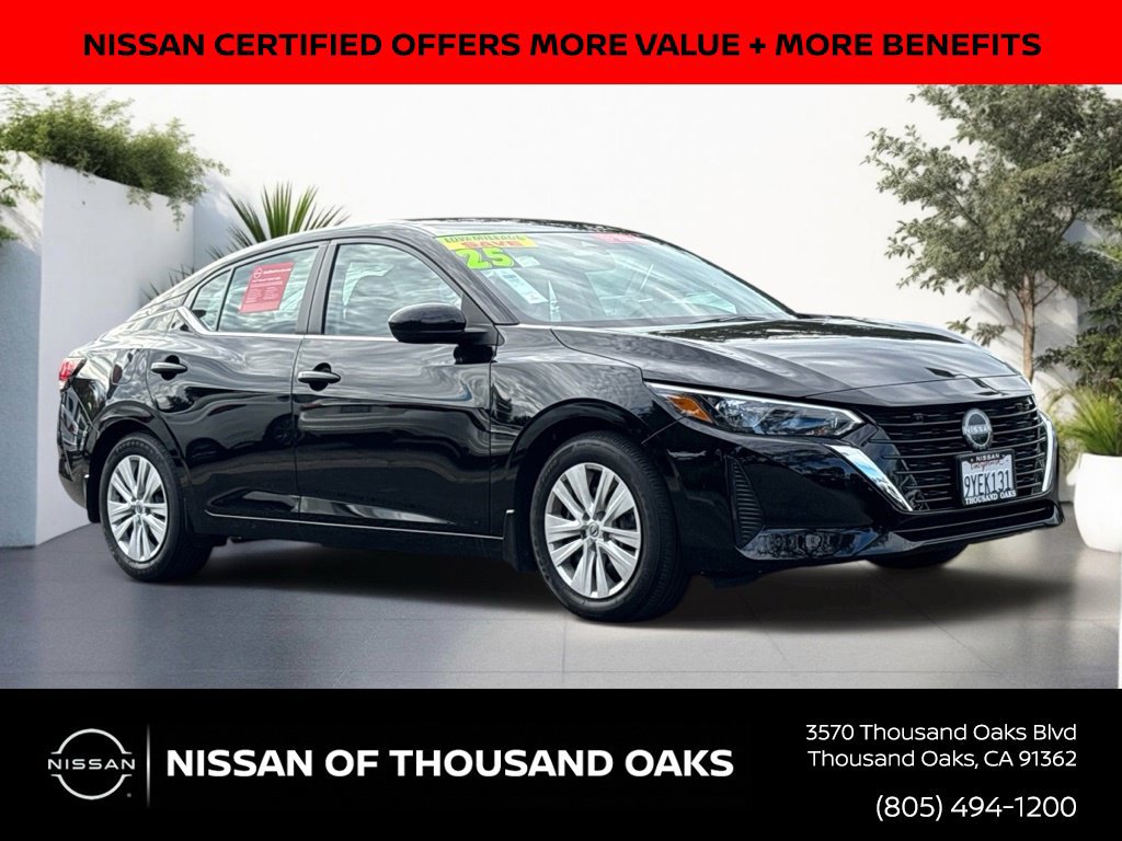 Certified 2025 Nissan Sentra S FWD image 1