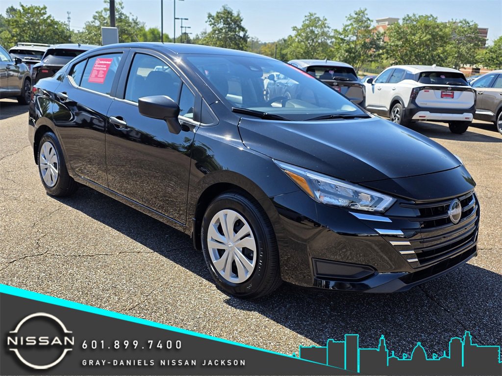 Certified 2025 Nissan Versa S w/ Trunk Package