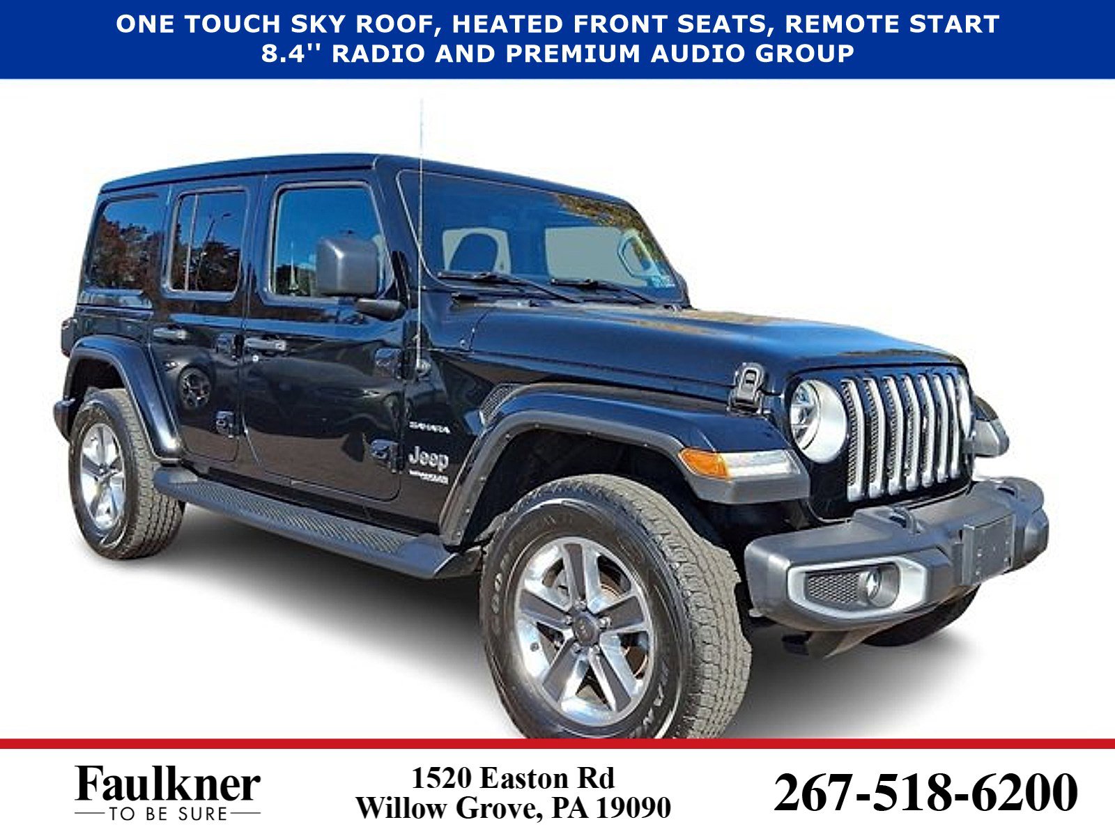 Used 2021 Jeep Wrangler Unlimited Sahara