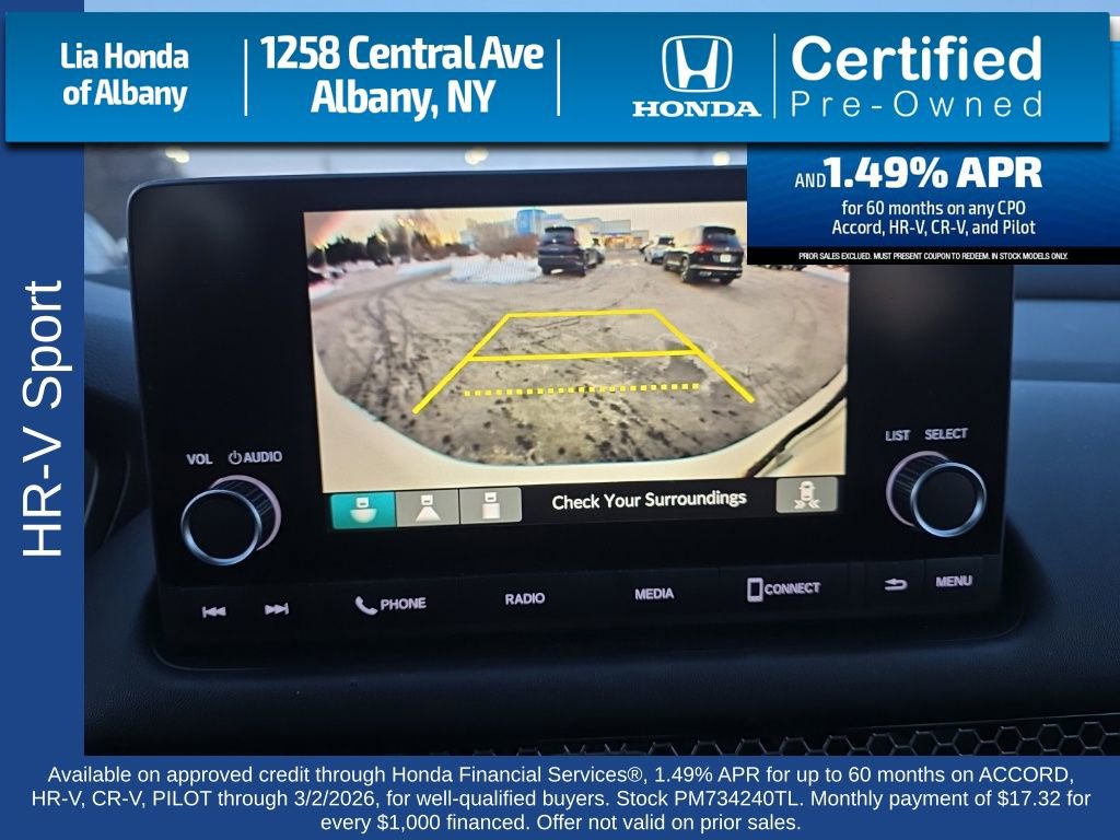 Certified 2023 Honda HR-V Sport image 17
