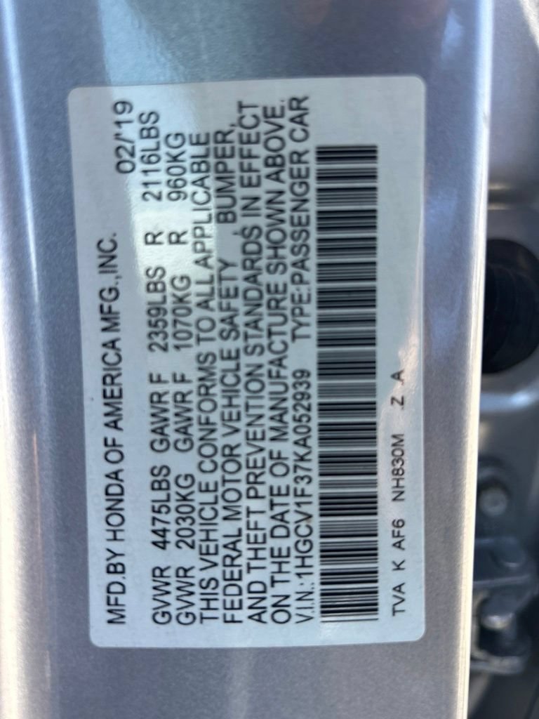 Used 2019 Honda Accord Sport image 44