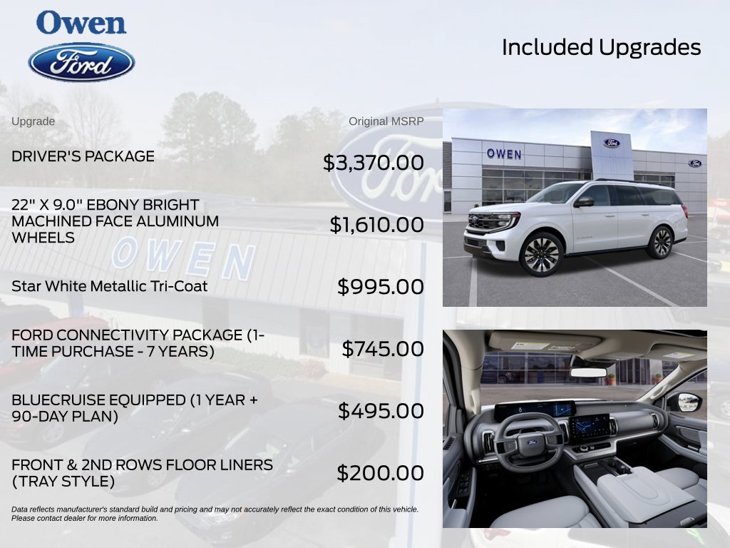 New 2027 Ford Expedition Max Platinum w/ Driver's Package AWD/4WD image 4