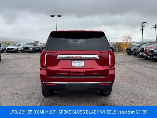 Certified 2022 GMC Yukon XL SLT w/ SLT Premium Package AWD/4WD image 4