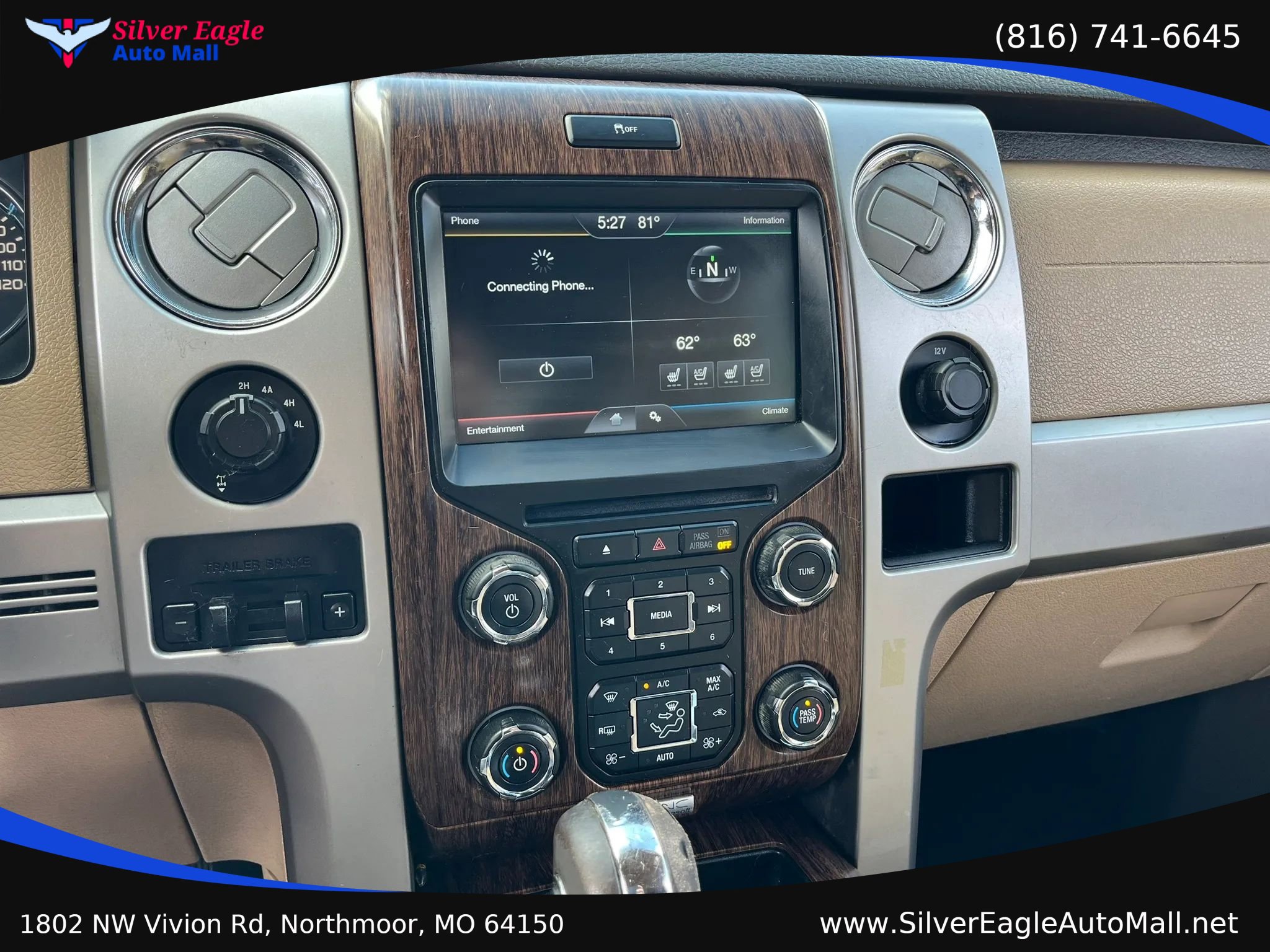 Used 2013 Ford F150 Lariat w/ Lariat Chrome Pkg AWD/4WD image 10
