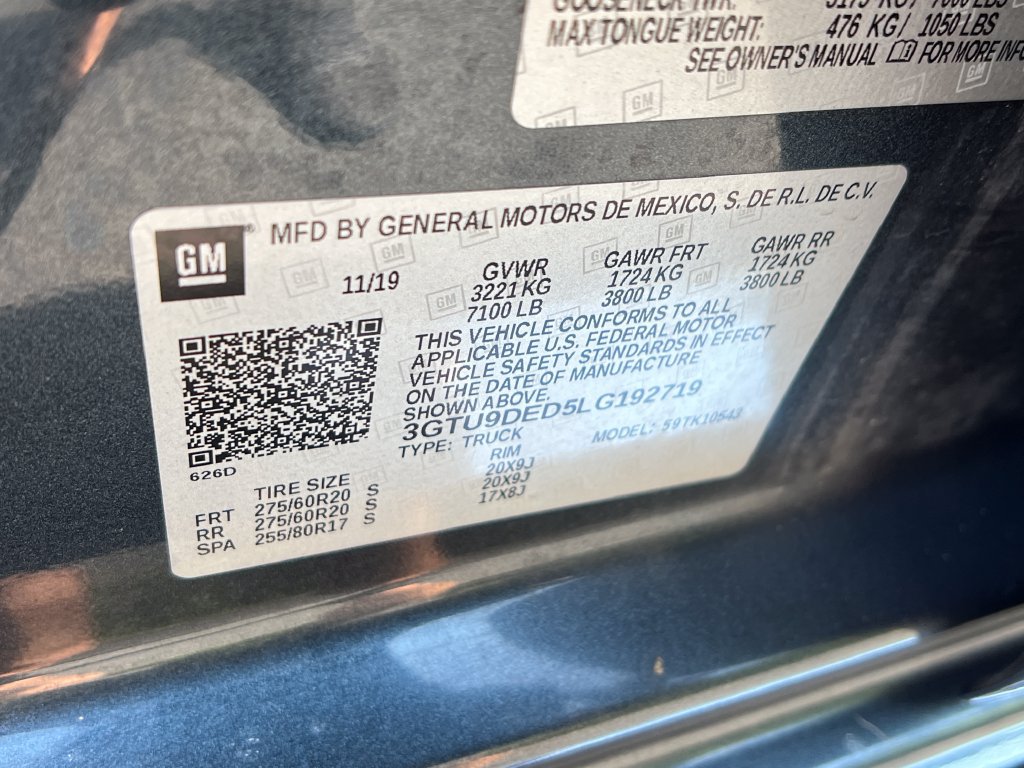 Used 2020 GMC Sierra 1500 SLT w/ SLT Premium Plus Package AWD/4WD image 27