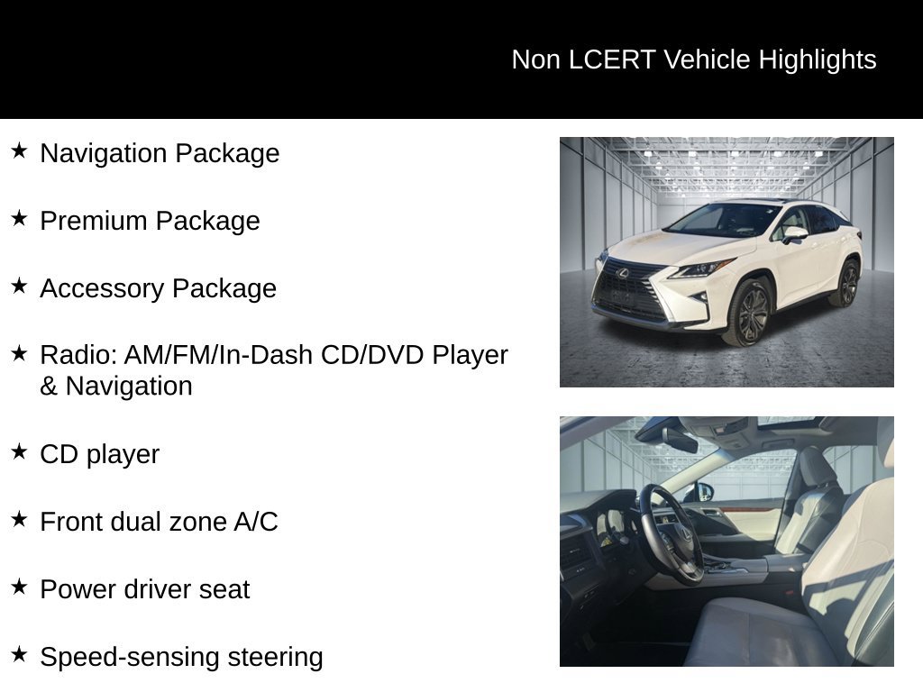 Used 2019 Lexus RX 350 AWD w/ Navigation Package image 28
