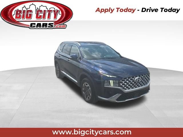 Used 2023 Hyundai Santa Fe Blue