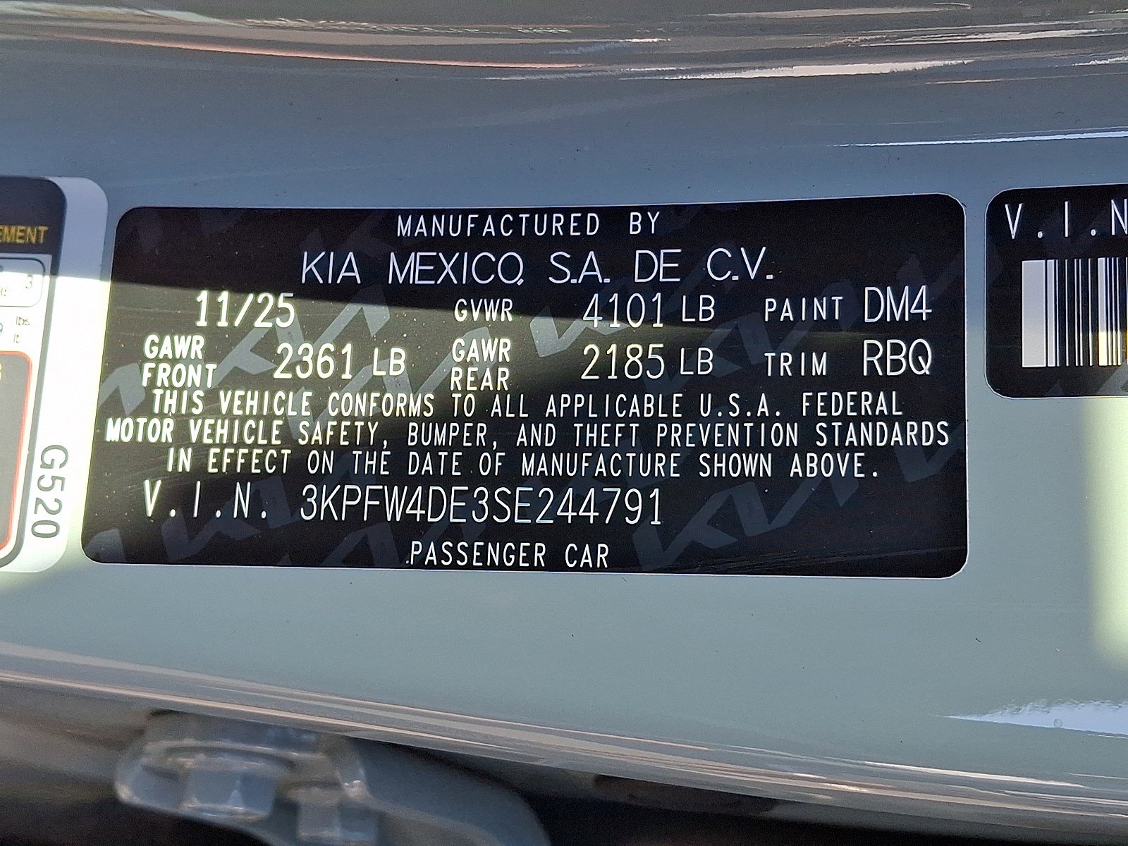 New 2025 Kia K4 GT-Line w/ GT-Line Sunroof Package FWD image 13