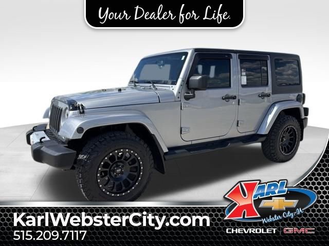 Used 2015 Jeep Wrangler Unlimited Sahara w/ Dual Top Group AWD/4WD image 1