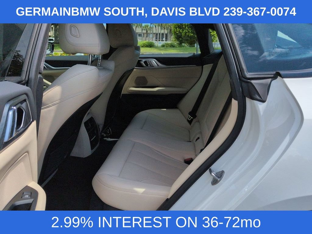 Used 2023 BMW i4 eDrive40 w/ M Sport Package RWD image 16