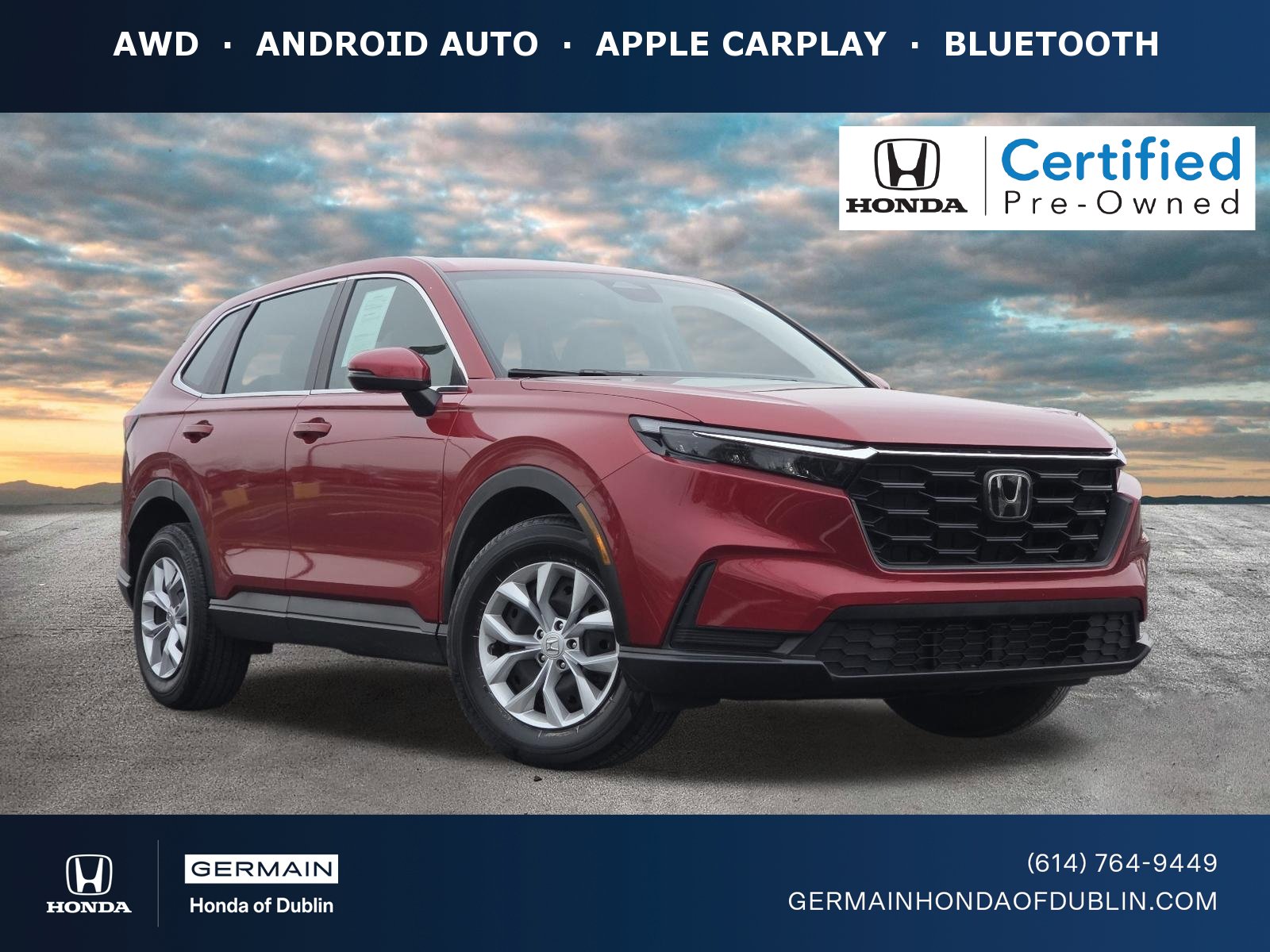 Certified 2023 Honda CR-V LX