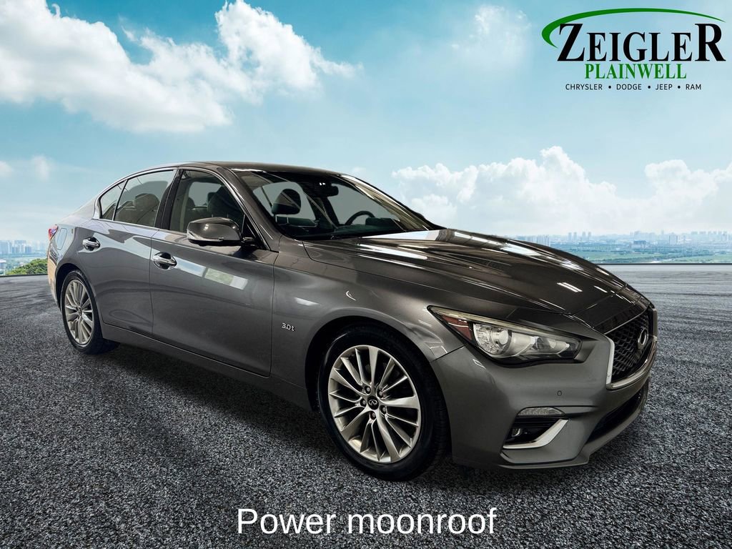 Used 2018 INFINITI Q50 Luxe AWD/4WD image 7