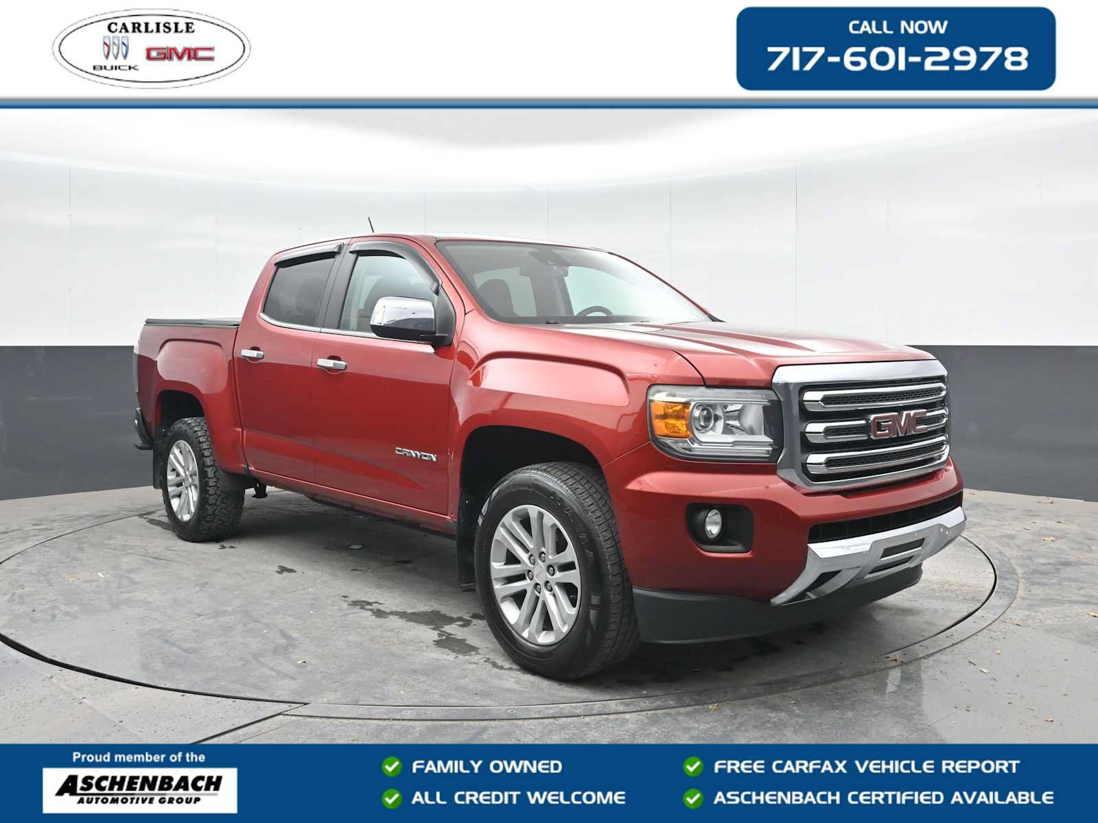 Used 2015 GMC Canyon SLT w/ Driver Alert Package