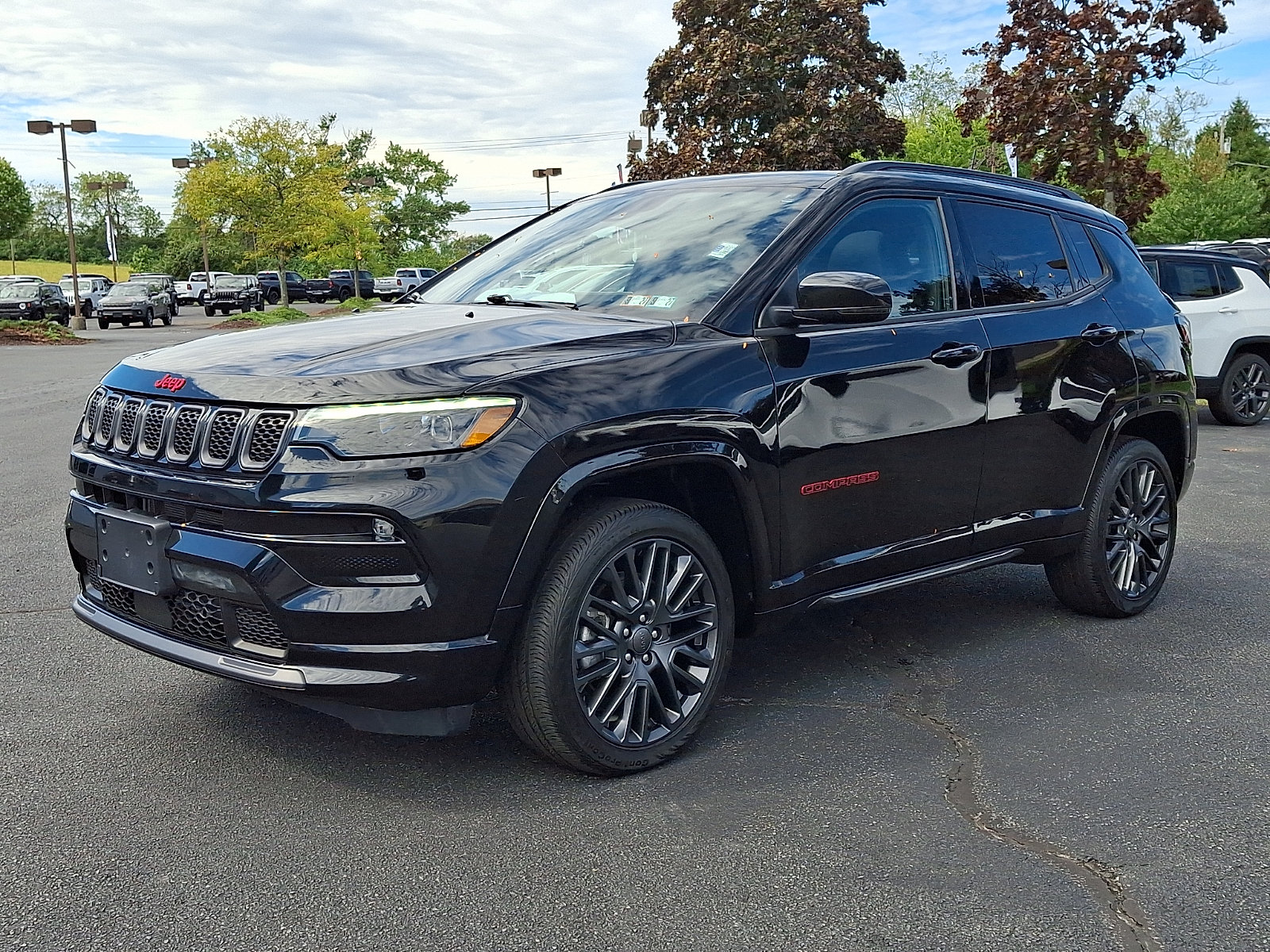 Certified 2023 Jeep Compass Limited w/ Elite Group for (Red) Edition AWD/4WD image 1
