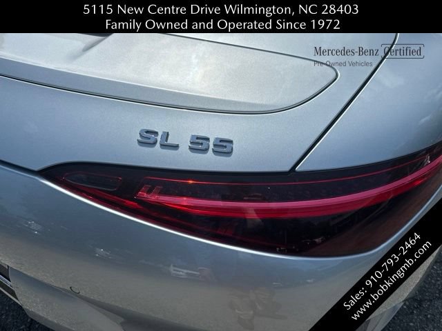 Certified 2022 Mercedes-Benz SL 55 AMG 4MATIC image 8