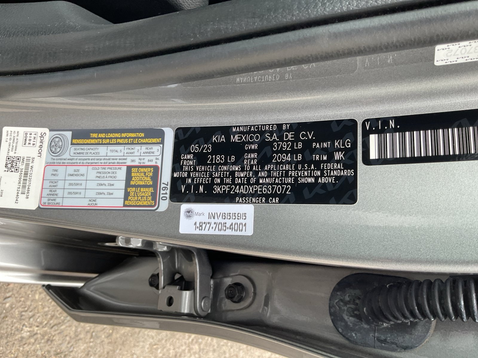 Used 2023 Kia Forte LXS FWD image 25
