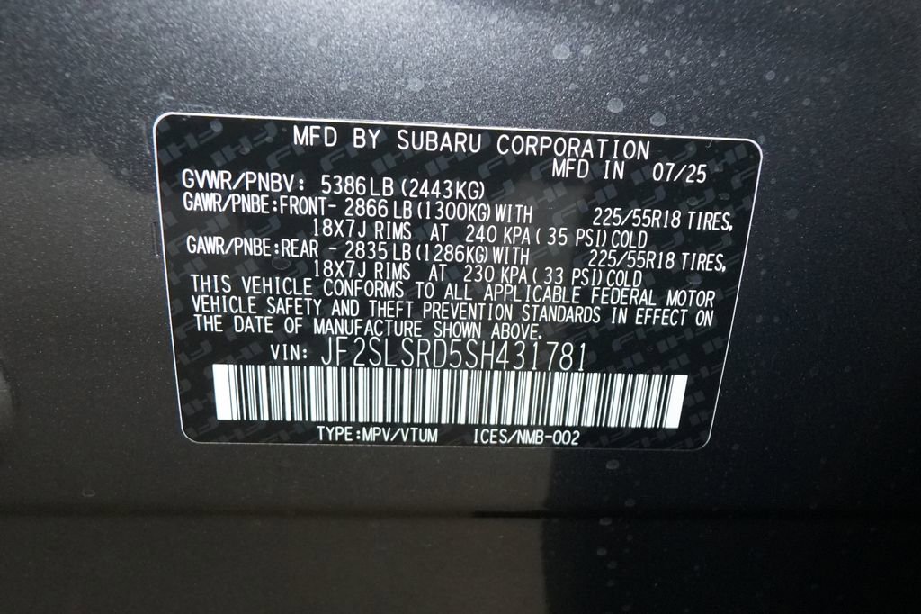 New 2025 Subaru Forester Limited image 44