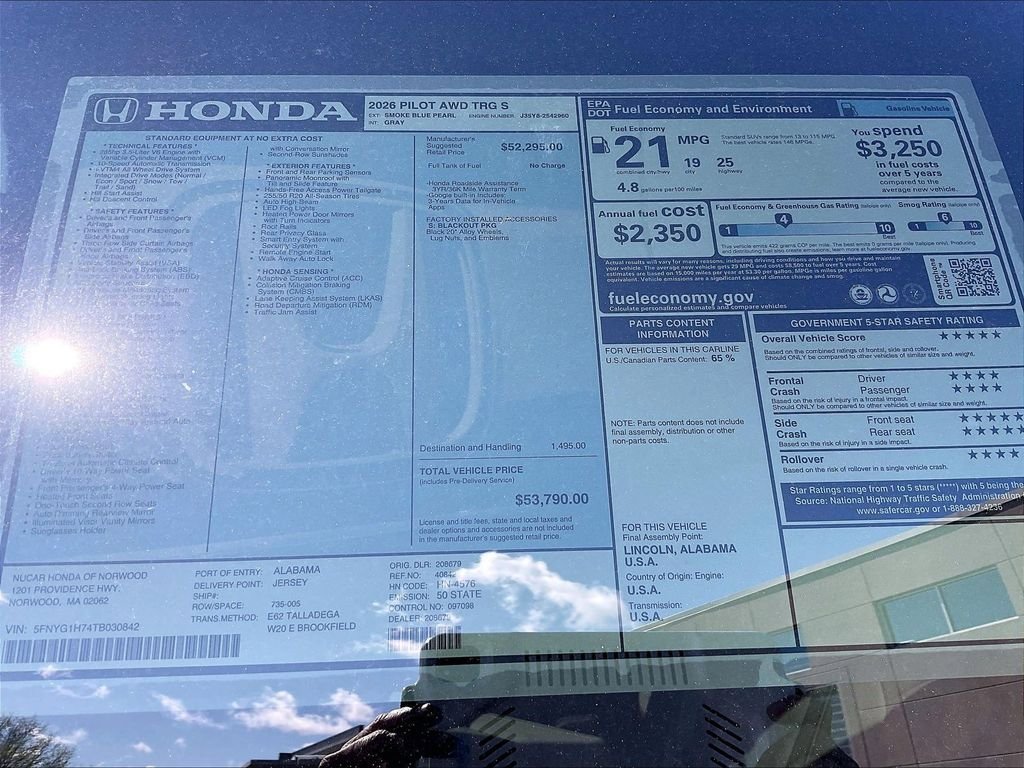 New 2026 Honda Pilot image 18