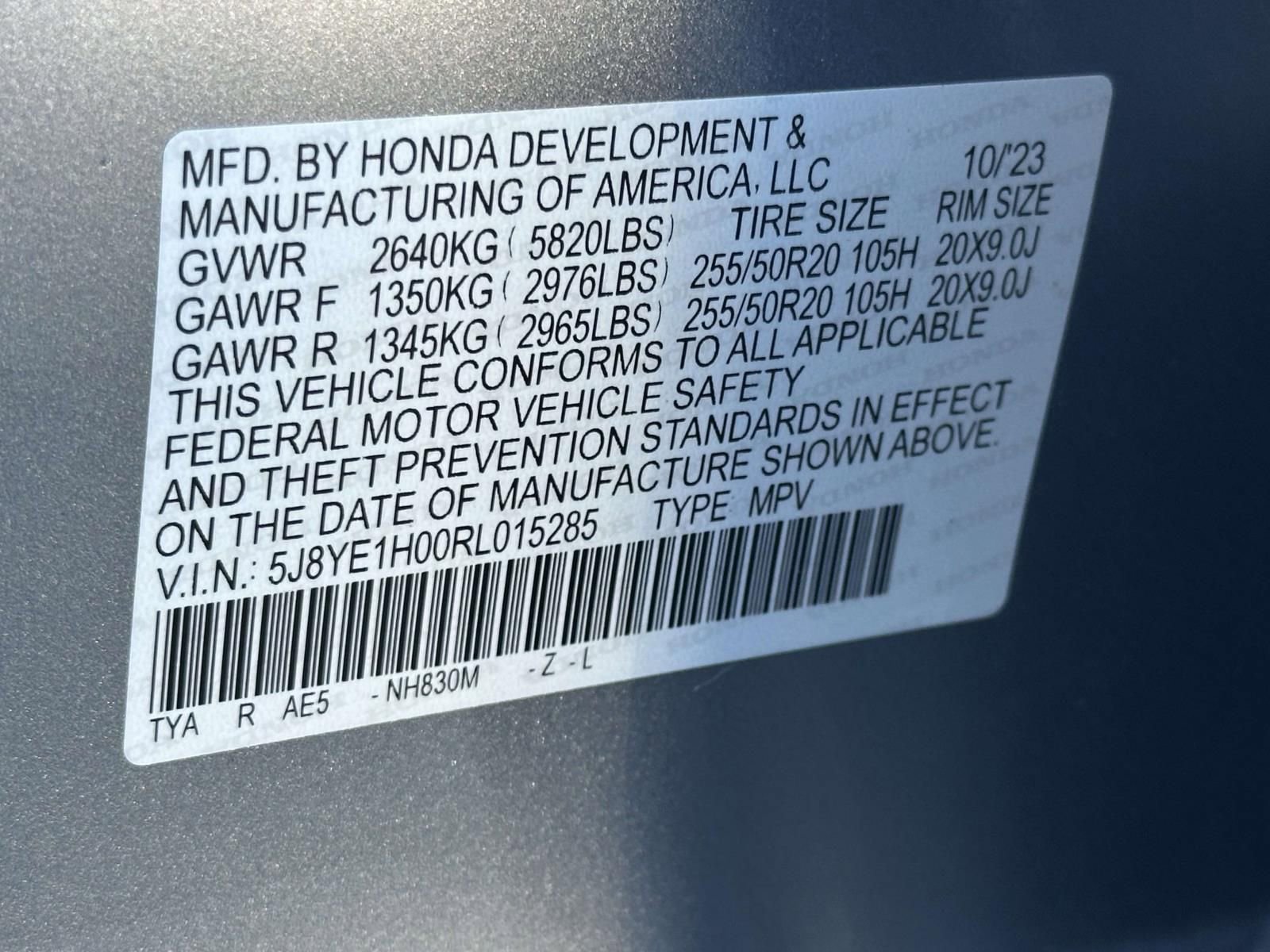 Certified 2024 Acura MDX A-Spec image 27