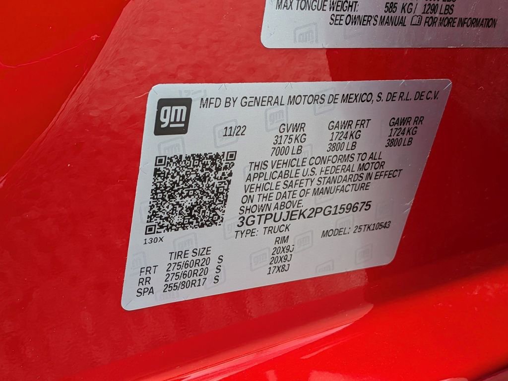 Used 2023 GMC Sierra 1500 Elevation image 31