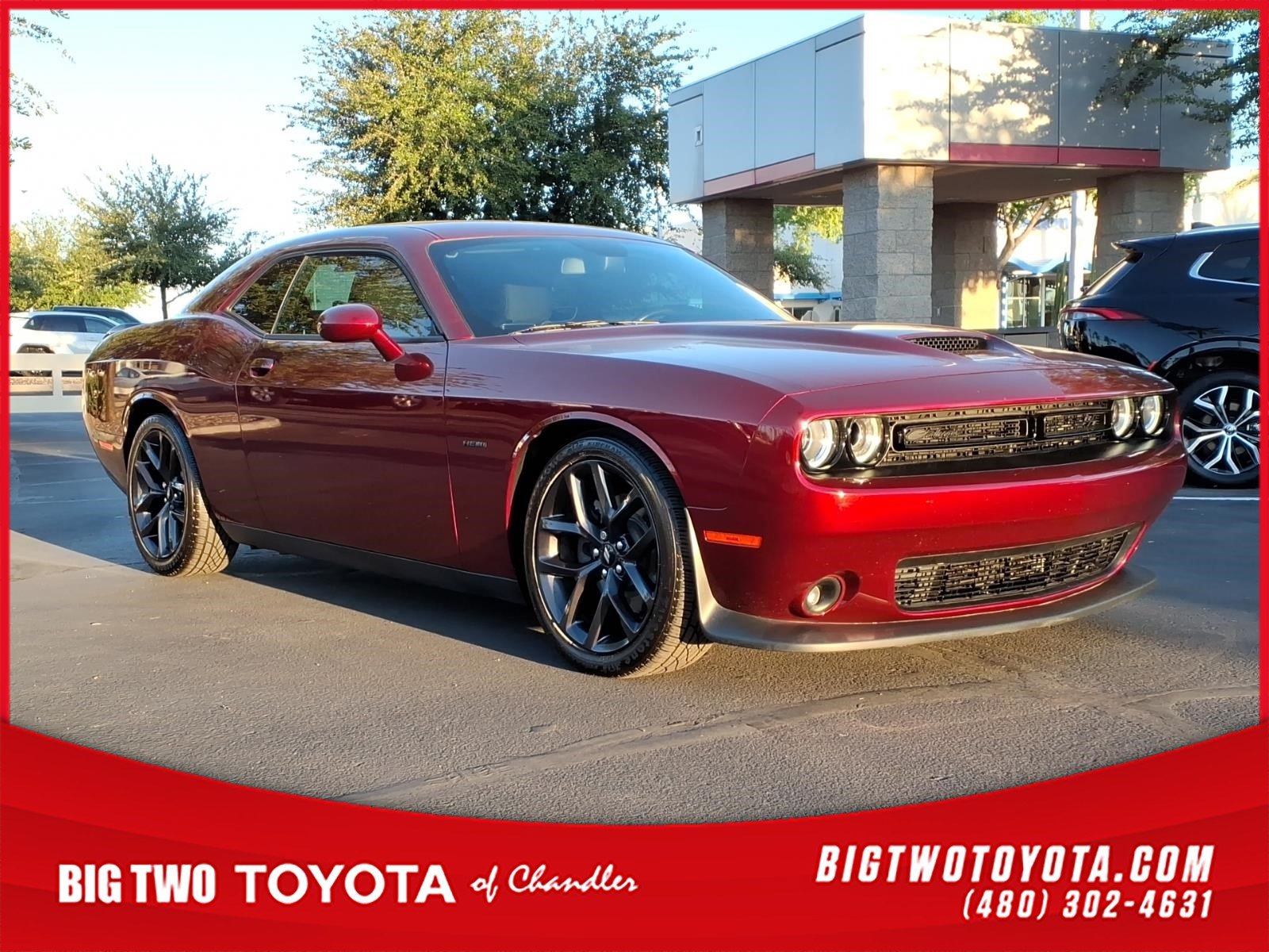 Used 2019 Dodge Challenger R/T w/ Blacktop Package RWD image 1