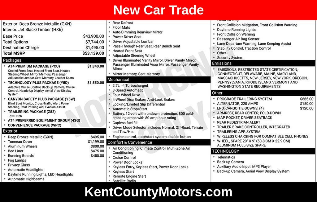 Used 2023 GMC Canyon AT4 w/ AT4 Premium Package