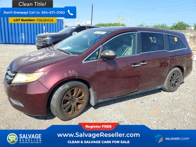Used 2015 Honda Odyssey EX-L image 1