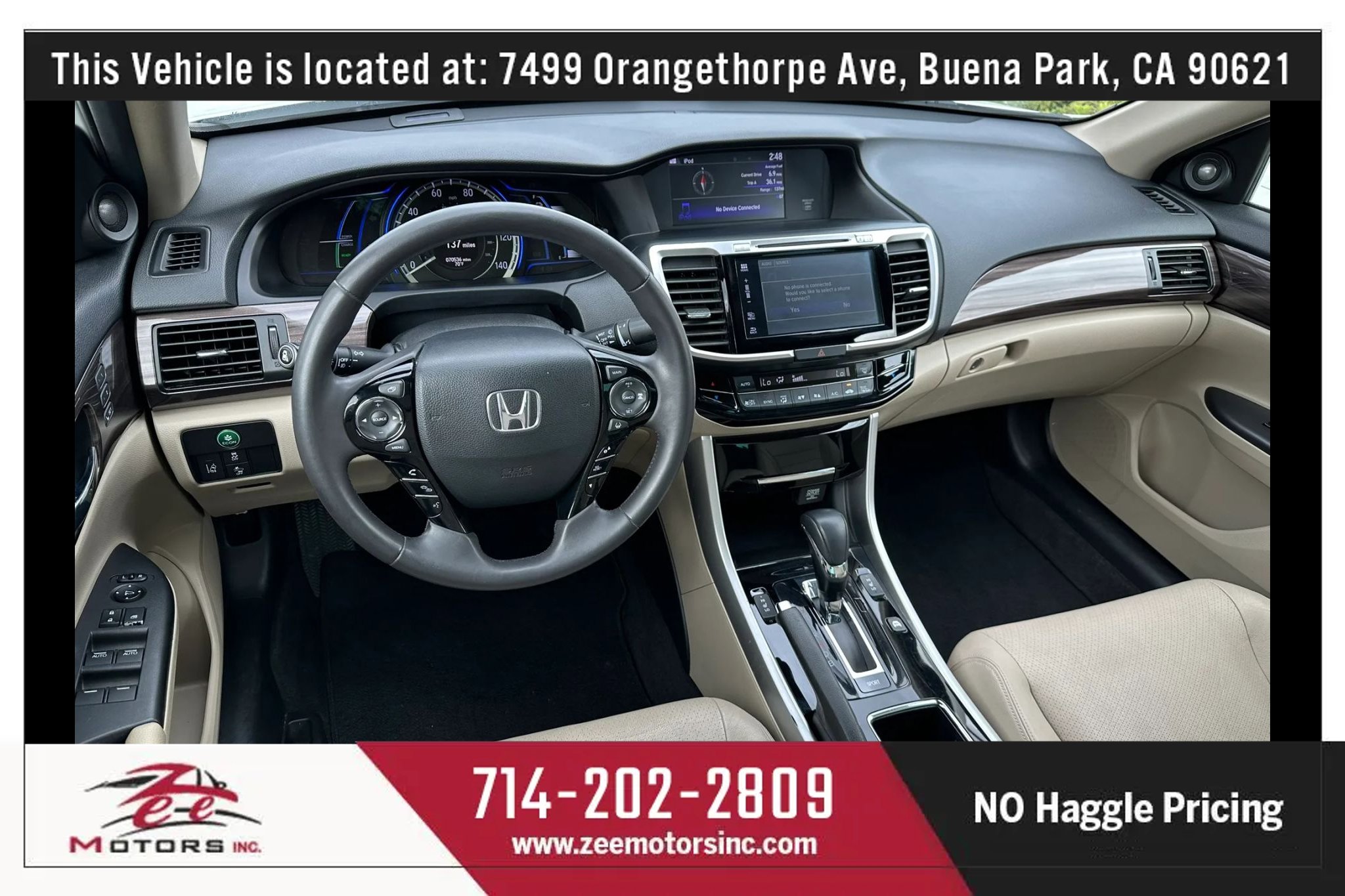 Used 2017 Honda Accord EX-L image 18