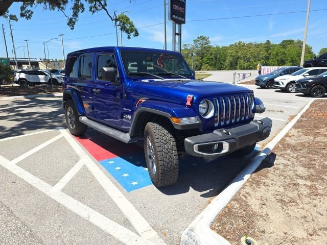 Used 2019 Jeep Wrangler Unlimited Sahara AWD/4WD image 2