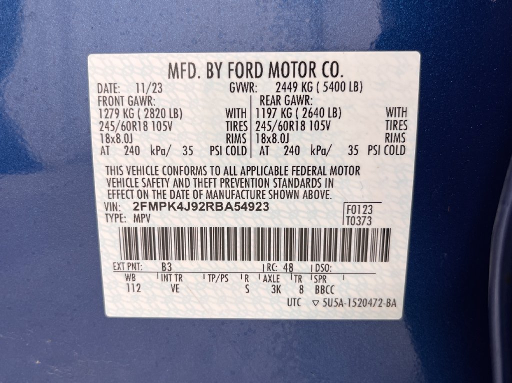 Used 2024 Ford Edge SEL AWD/4WD image 32
