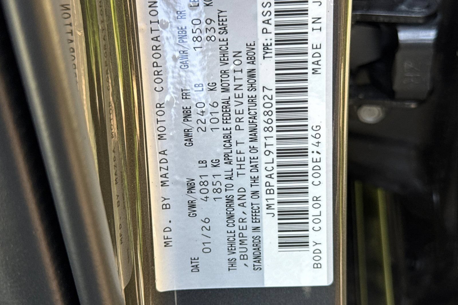 New 2026 MAZDA MAZDA3 2.5 S Sedan w/ Preferred Pkg FWD image 23