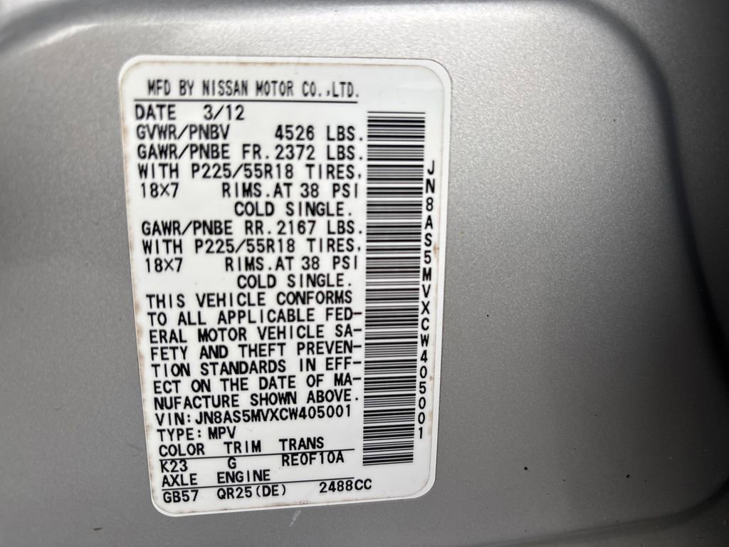 Used 2012 Nissan Rogue SL image 33