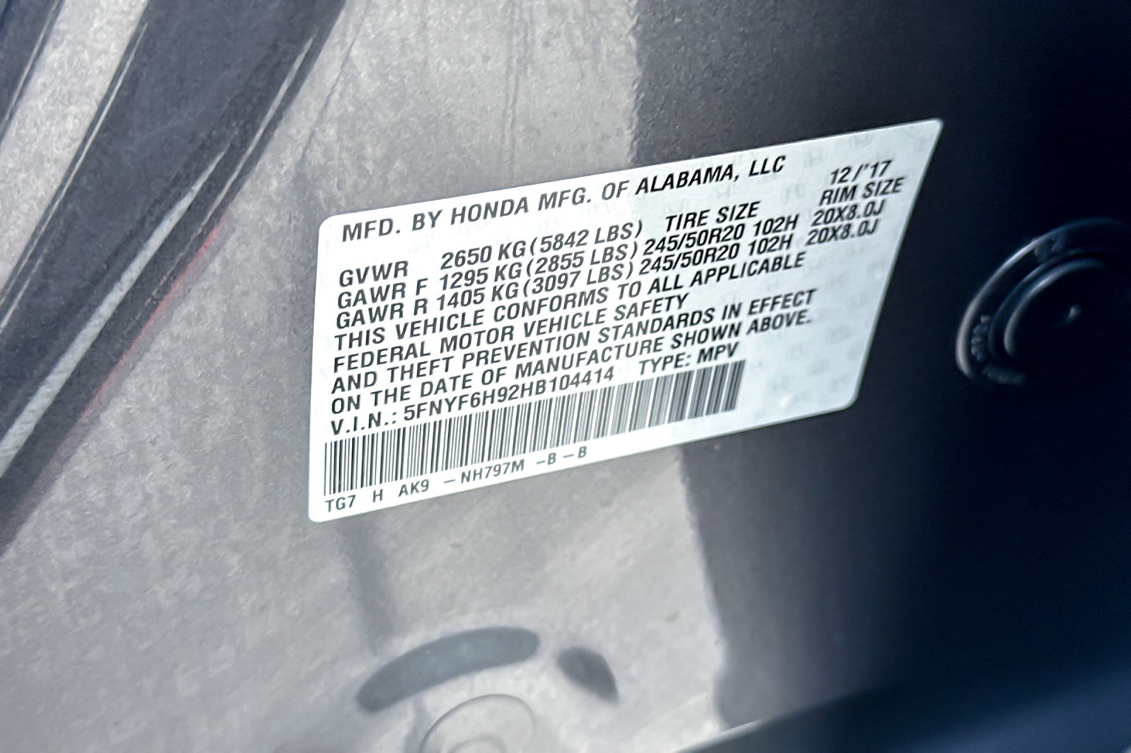 Used 2017 Honda Pilot Touring image 21