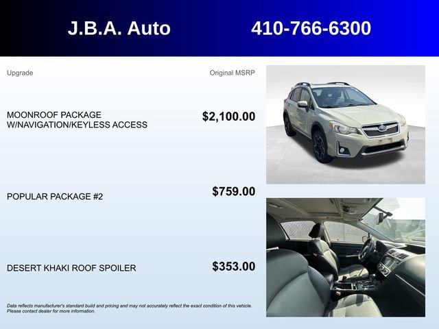 Used 2017 Subaru Crosstrek 2.0i Limited image 5