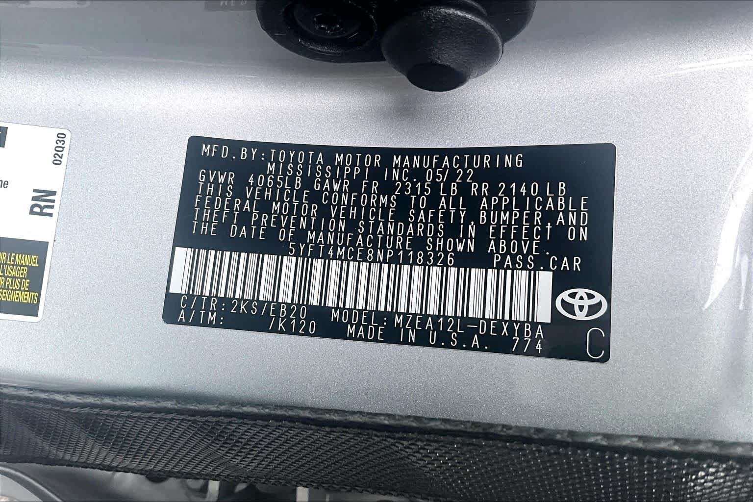 Used 2022 Toyota Corolla XSE FWD image 37