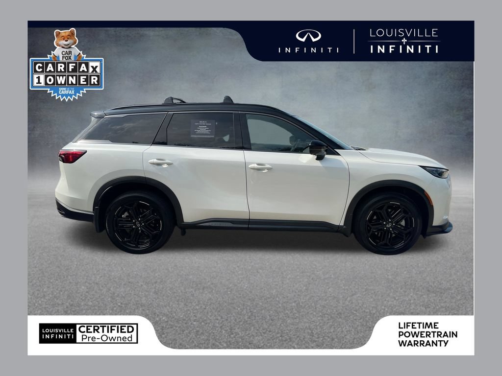 Certified 2026 INFINITI QX60 Sport w/ Dark Cargo Package