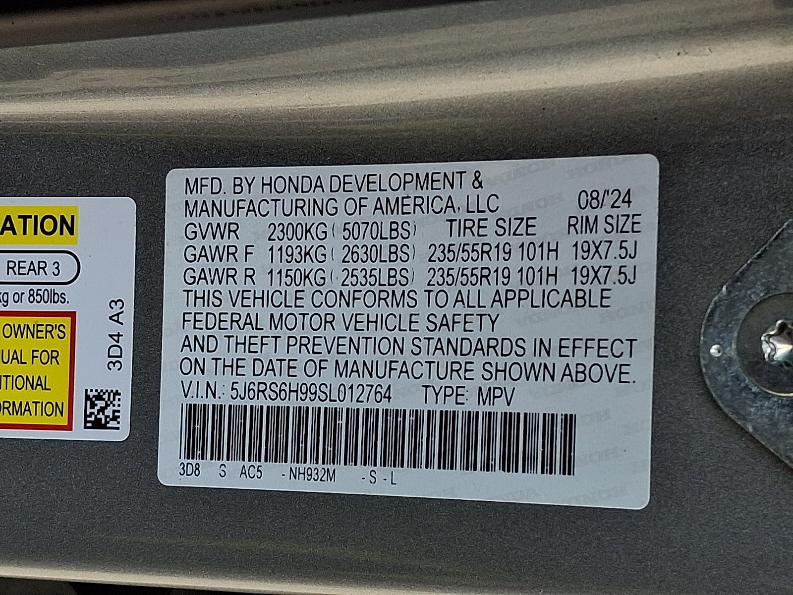 Certified 2025 Honda CR-V Sport Touring image 29