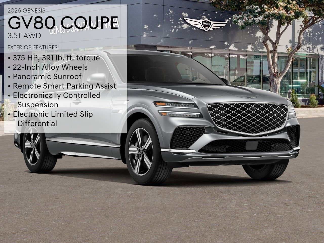 New 2026 Genesis GV80 3.5T image 3