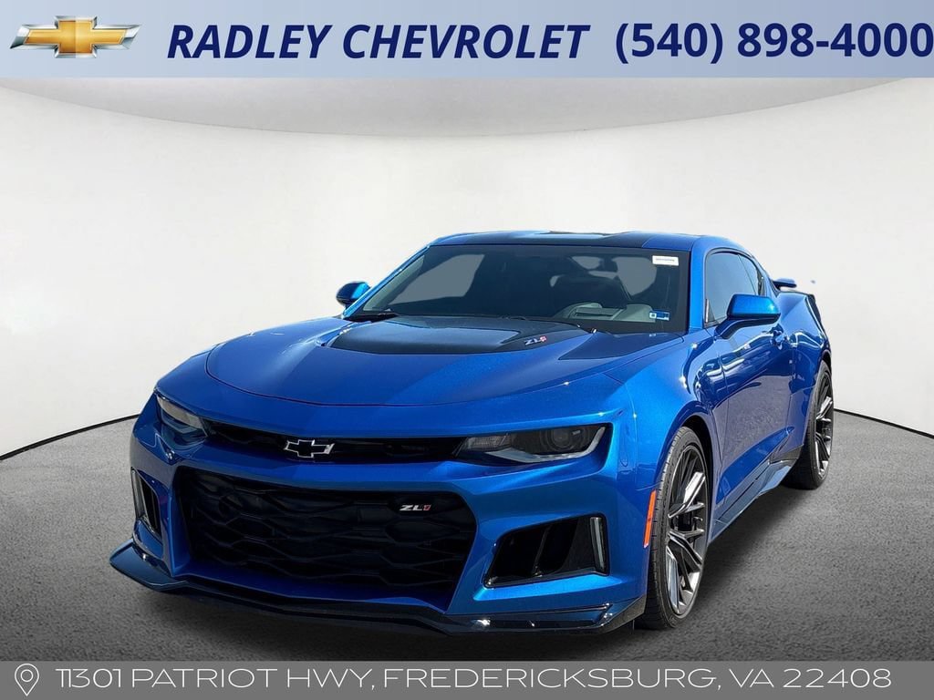 Certified 2018 Chevrolet Camaro ZL1 RWD image 1