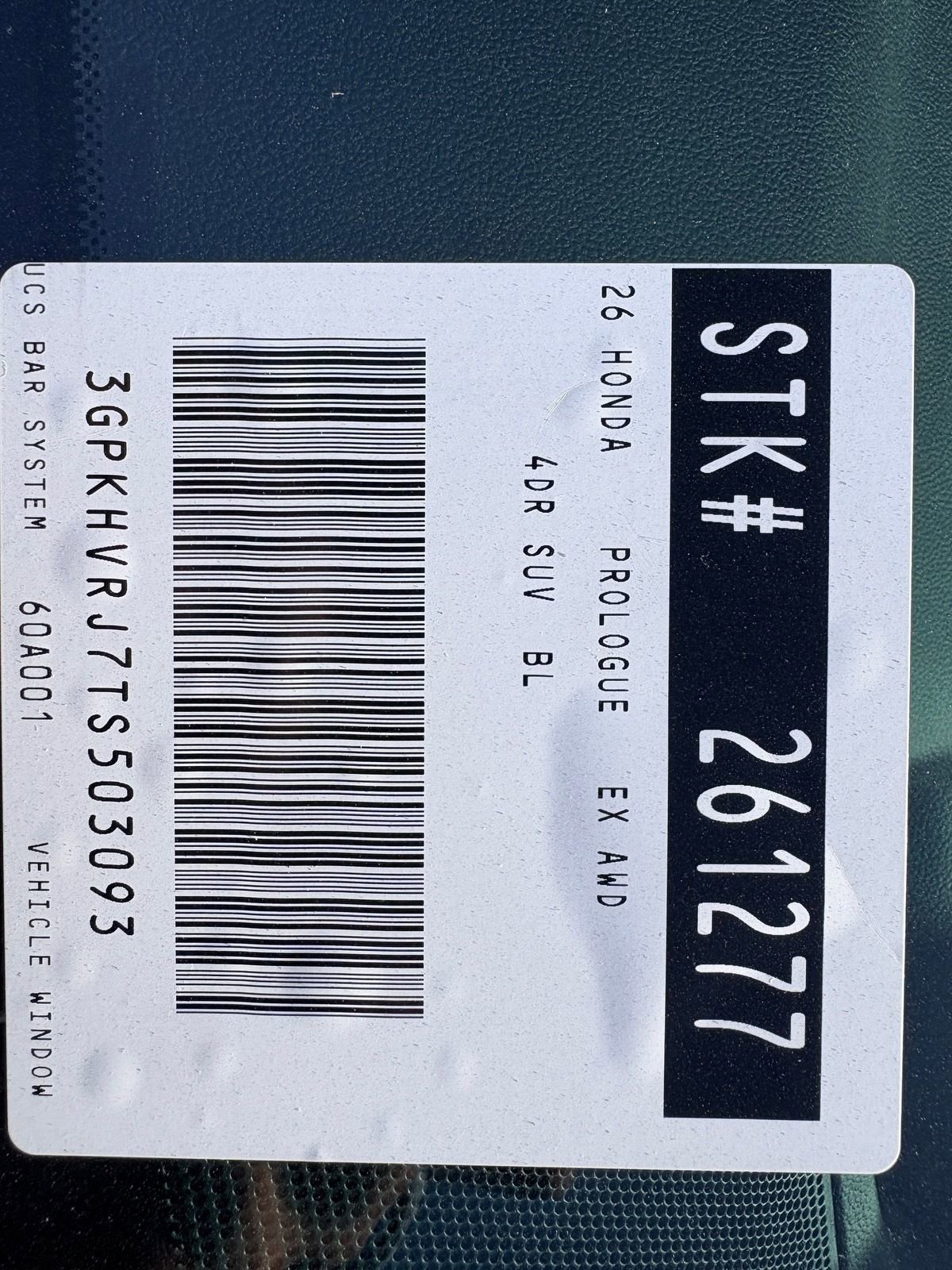 New 2026 Honda Prologue EX image 20