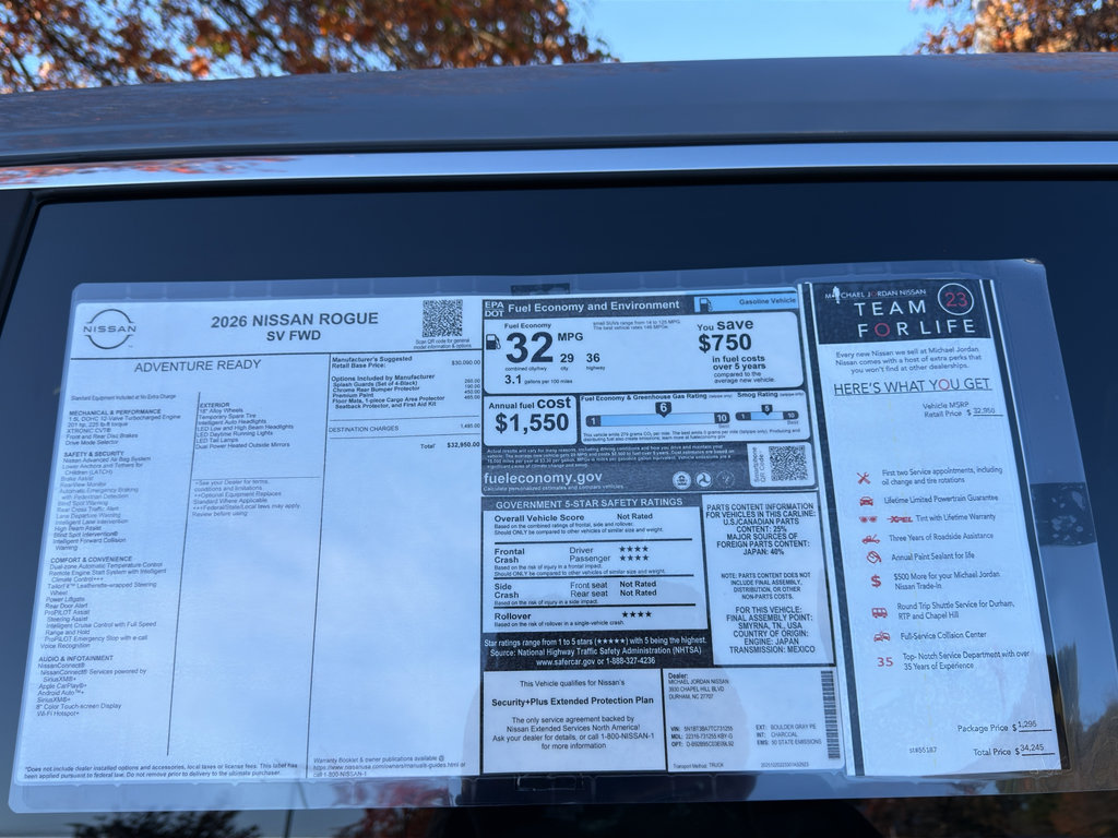 New 2026 Nissan Rogue SV image 12