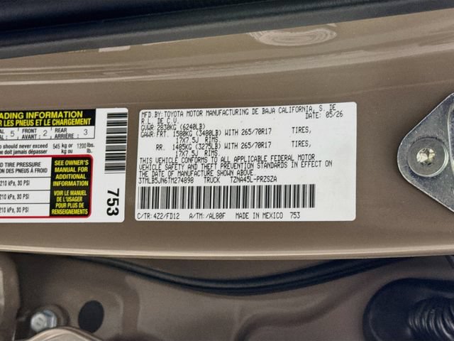 New 2026 Toyota Tacoma TRD Off-Road AWD/4WD image 32
