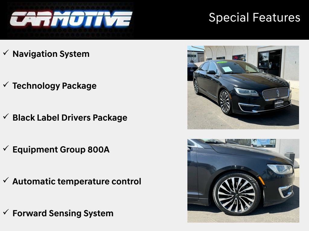 Used 2017 Lincoln MKZ Black Label w/ Technology Package image 5